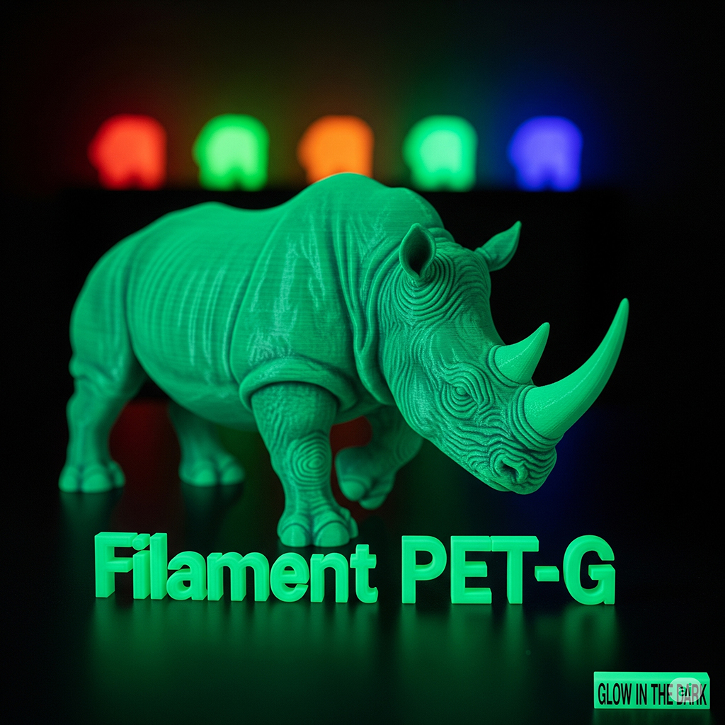 Filament PET-G Fluorescencyjny